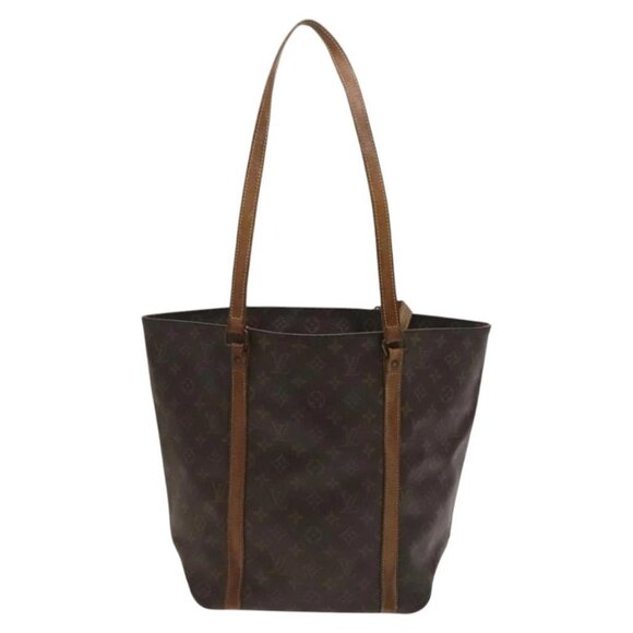 LOUIS VUITTON Monogram Sac Shopping Tote Bag M51108 LV Auth 119806 - Picture 2 of 16